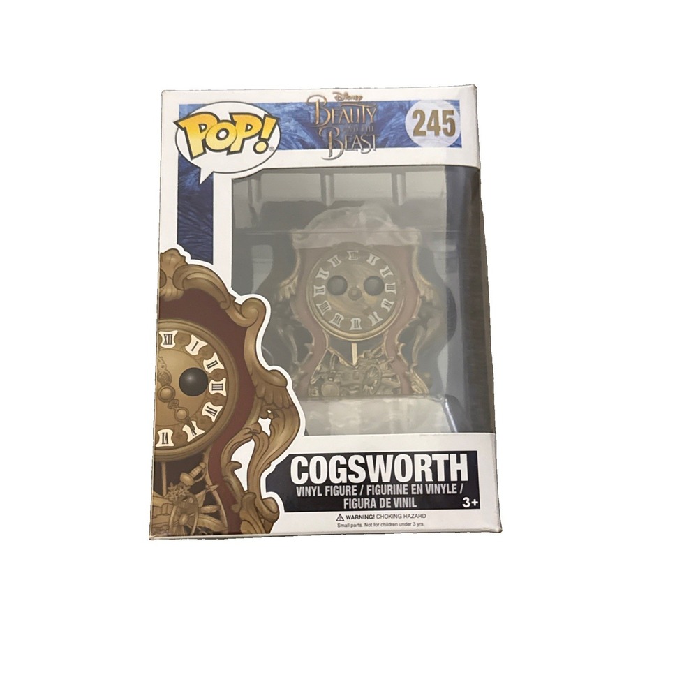Funko POP Disney Beauty and the Beast 245 - Cogsworth Vinyl Action Figure